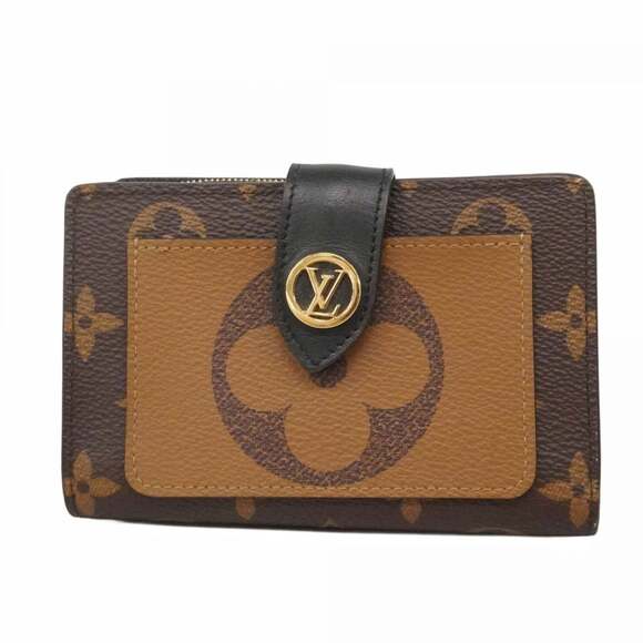 LOUIS VUITTON Accessories - Louis Vuitton Monogram Giant Reverse Portefeuille Juliette Wallet M69432 Brow...